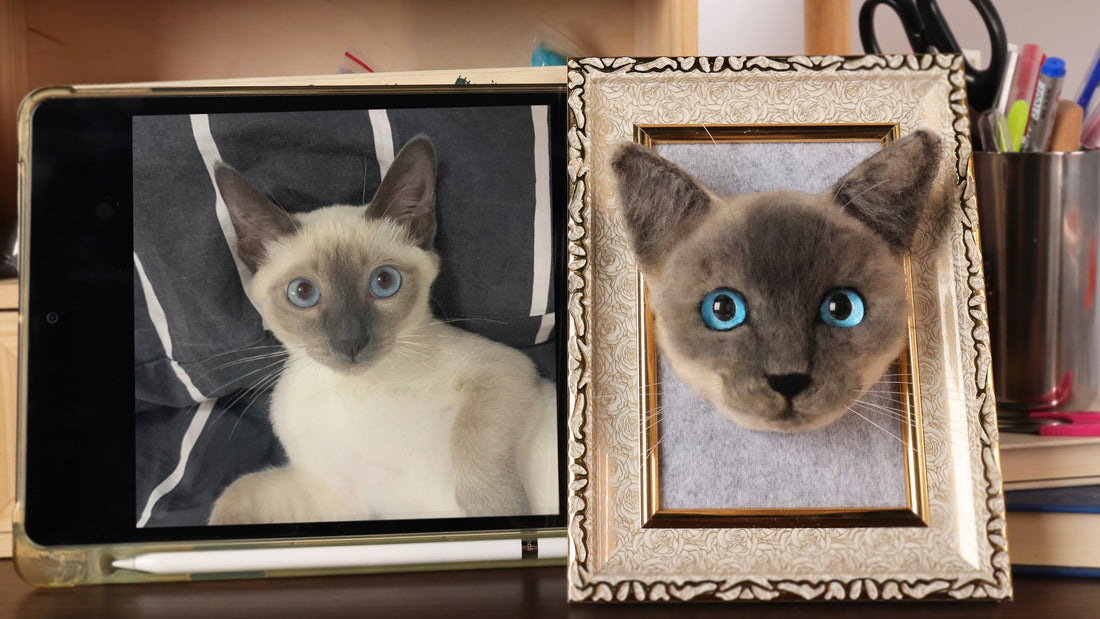 The Art of Needle Felted Pet Portraits