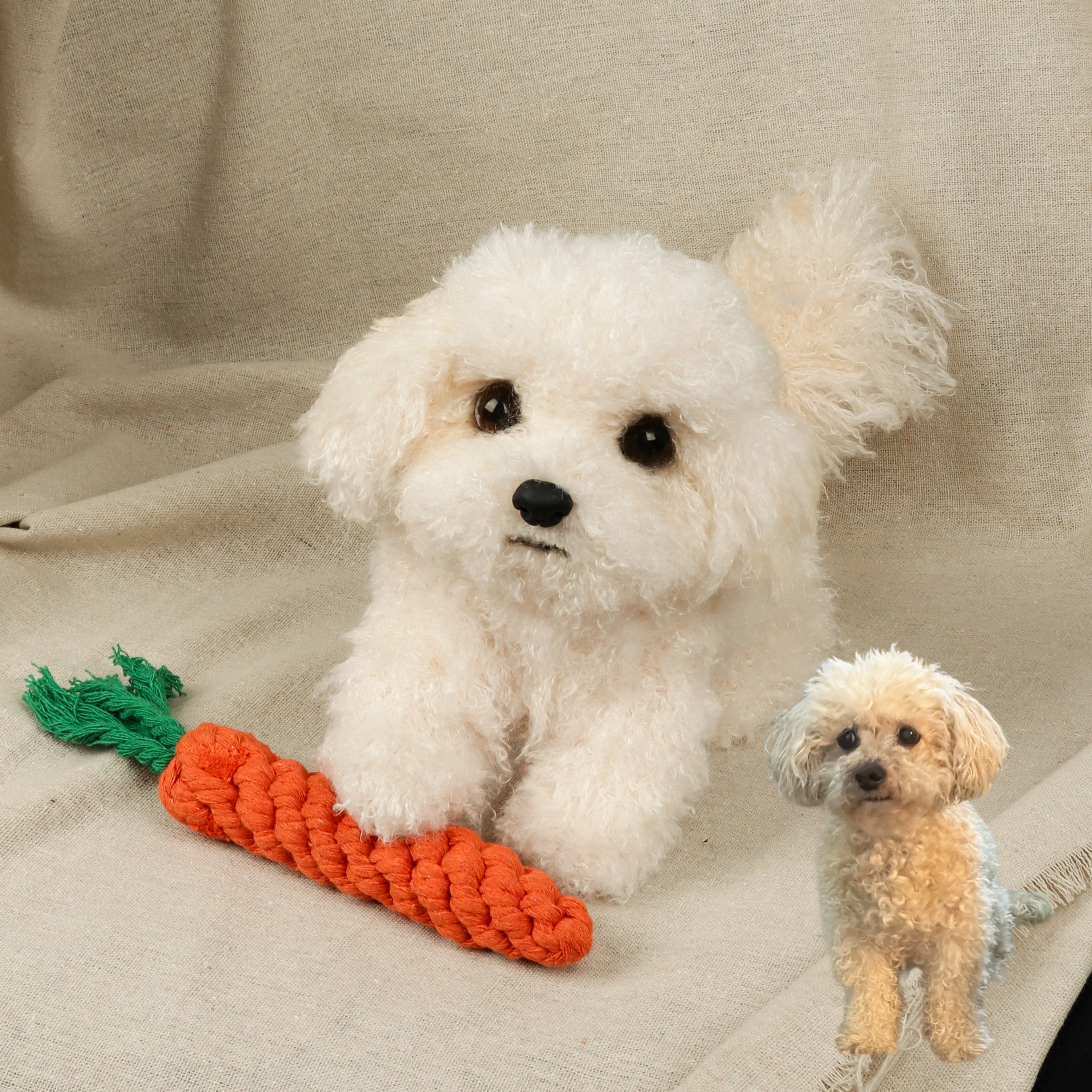 Custom Realistic Dog Replica Stuffed Animal Pet Memorial