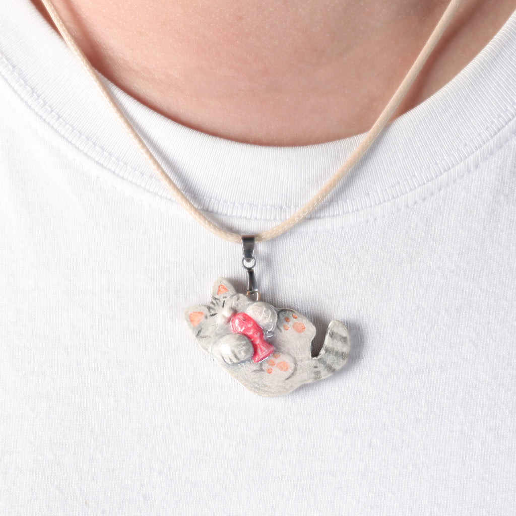 Custom Pet Clay Necklace