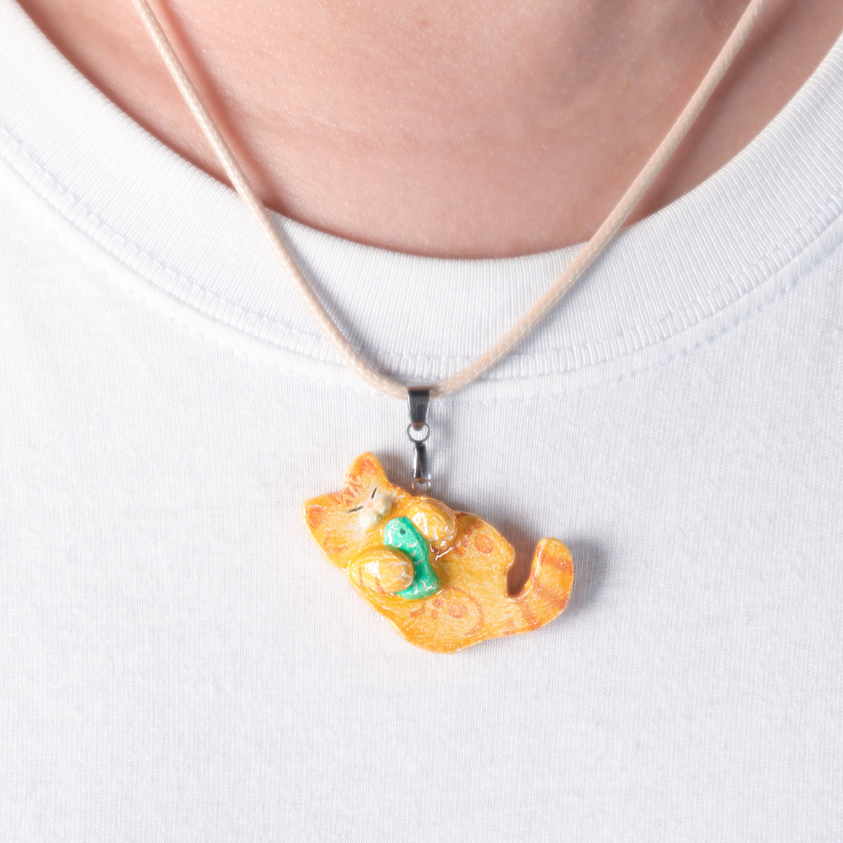 Custom Pet Clay Necklace