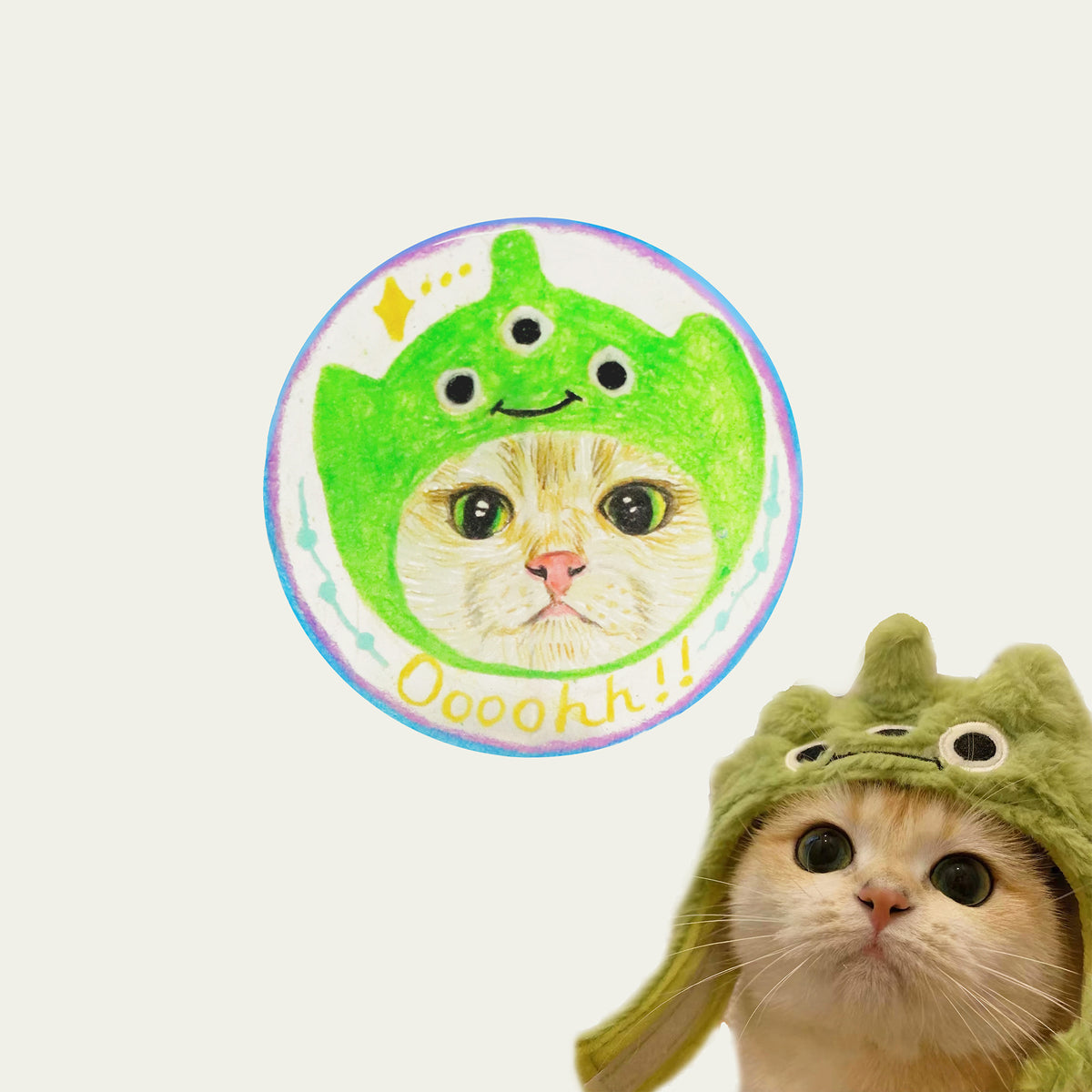 Custom Pet Magnet / Pet Badge