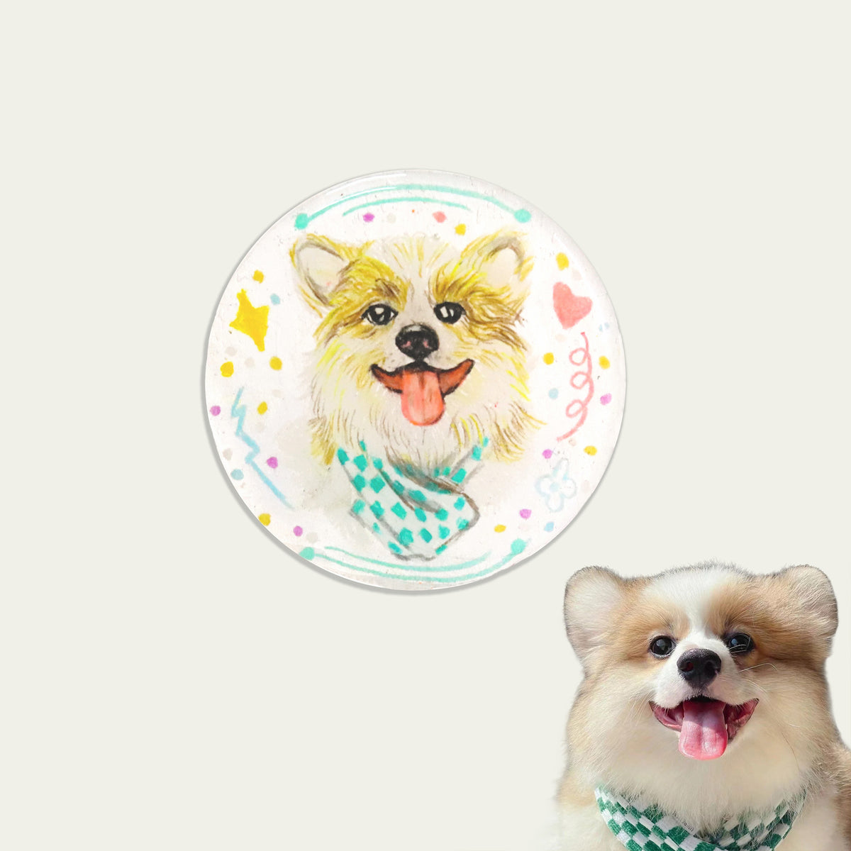Custom Pet Magnet / Pet Badge