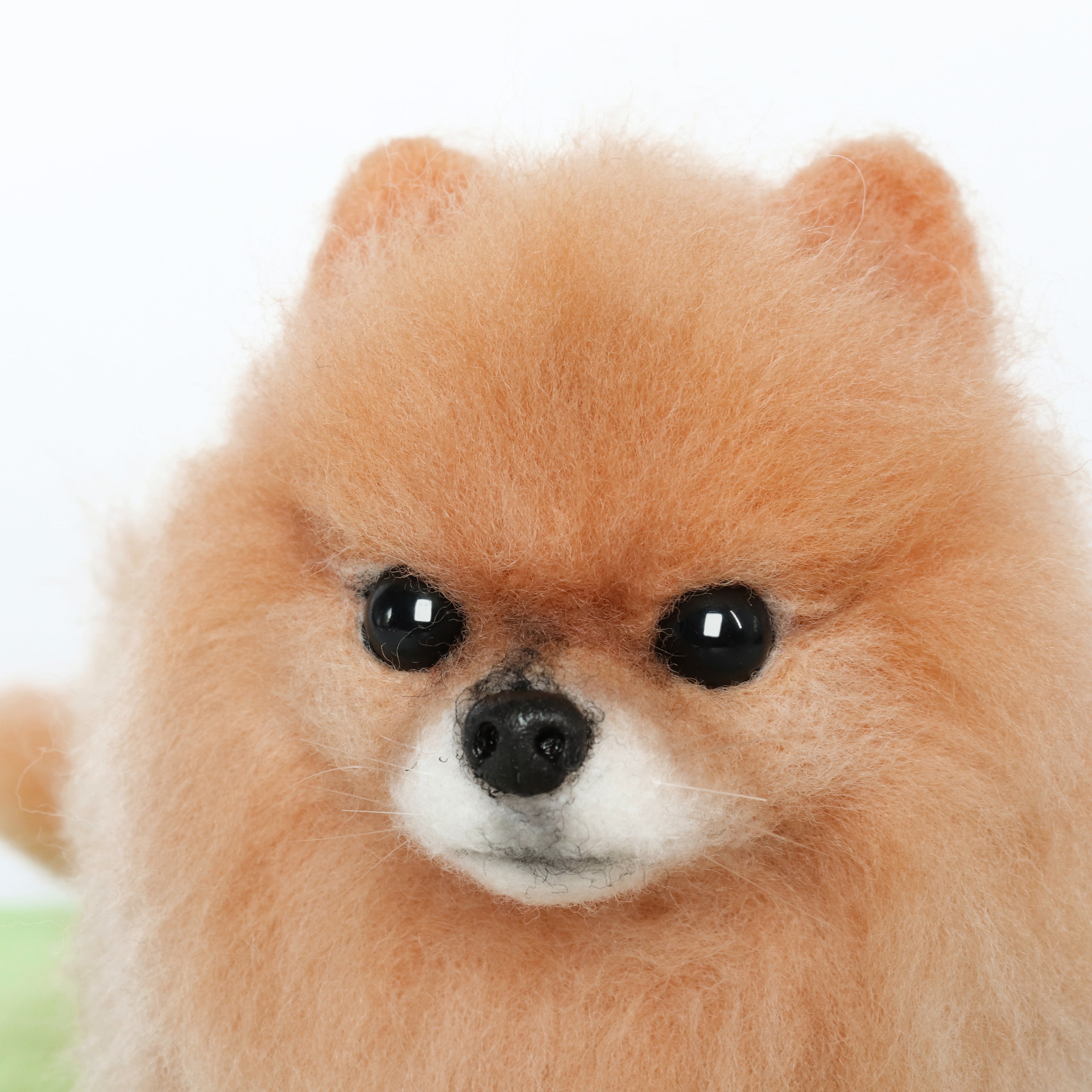 Custom Felt Sculptures Life Size Pet Replica Full Body 10 Inches