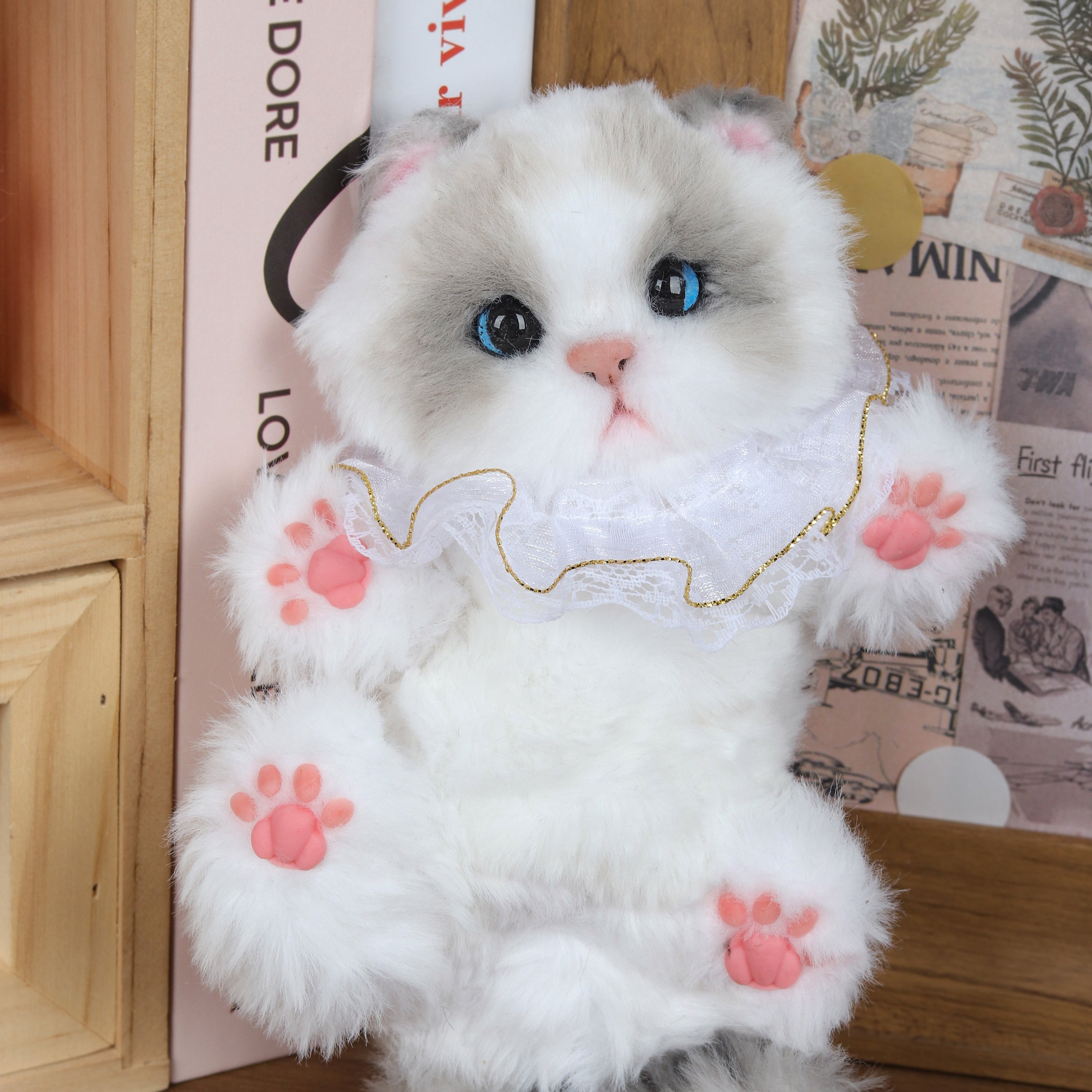 Custom Pet Replica Cat Plush Memorial Gift