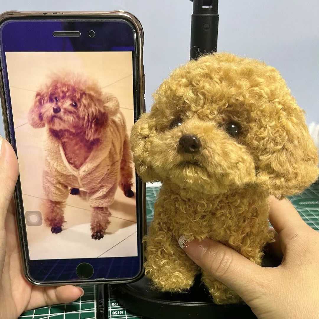 Custom Miniature Dog Replica Dollhouse Dog Gift