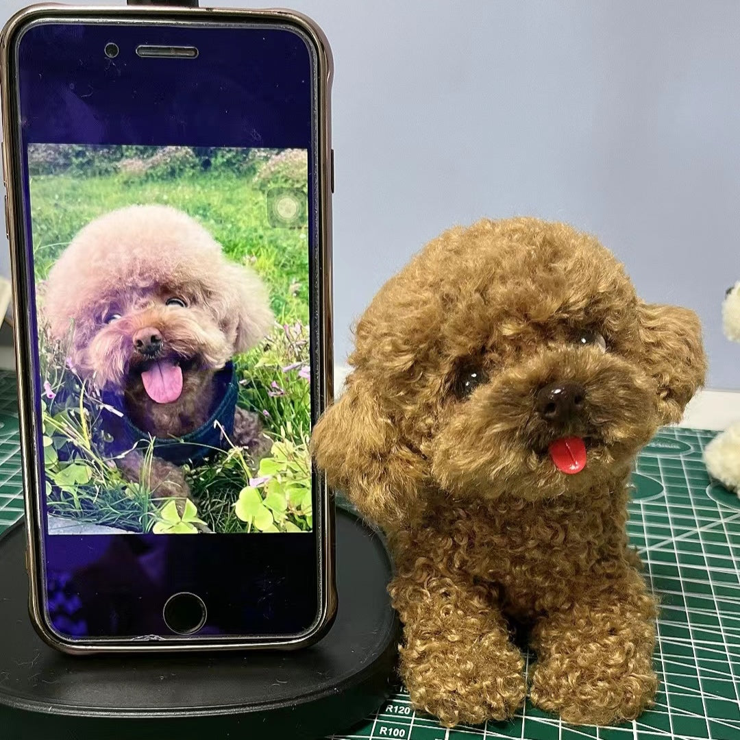 Custom Miniature Dog Replica Dollhouse Dog Gift