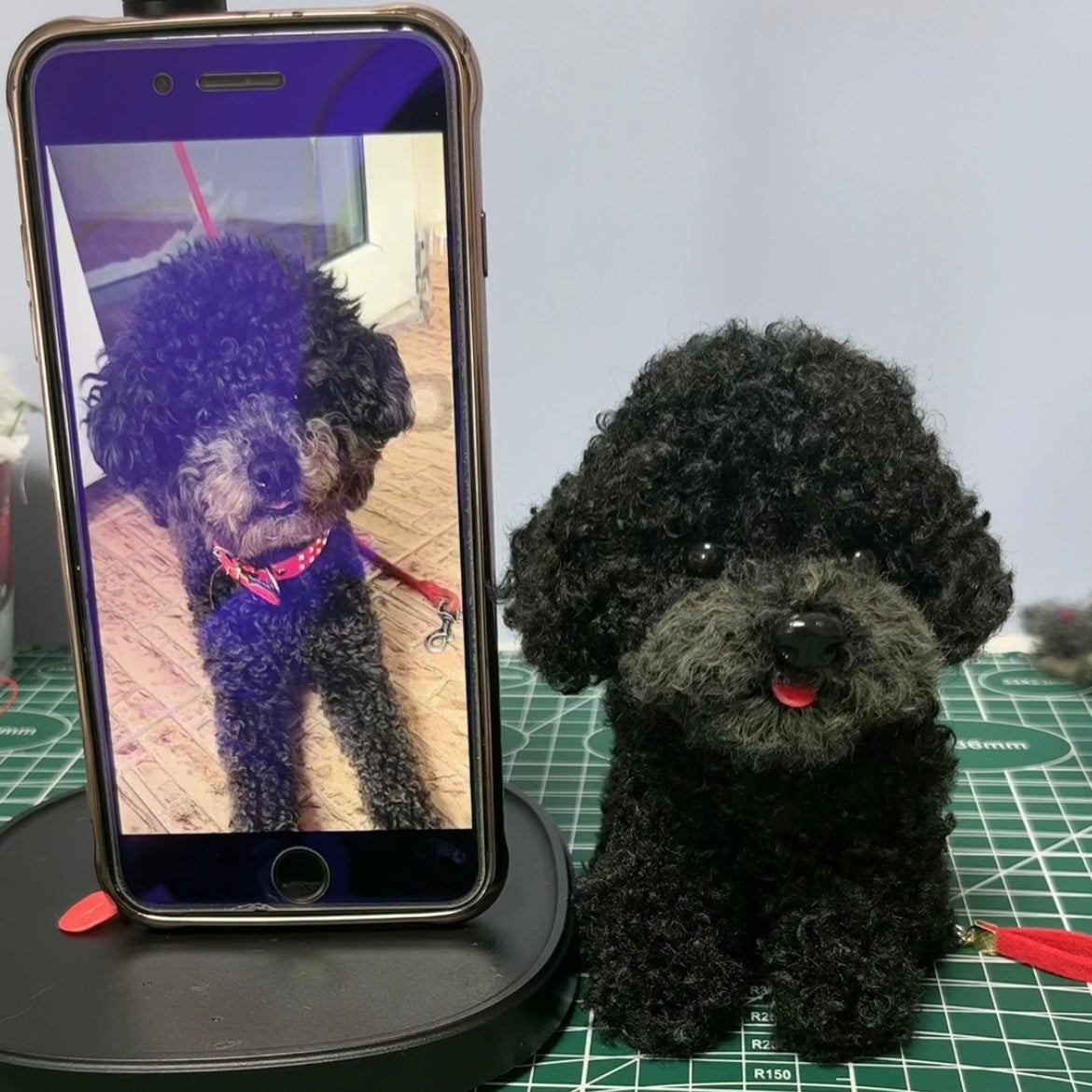 Custom Miniature Dog Replica Dollhouse Dog Gift