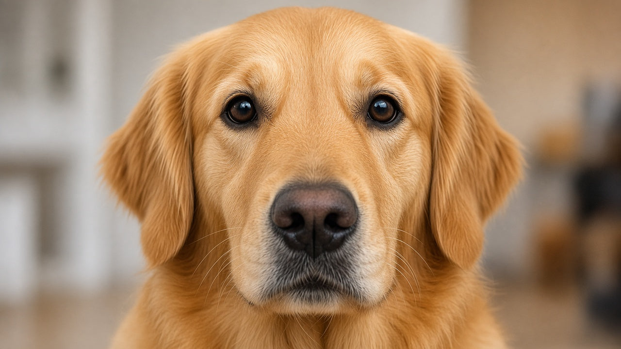 Good example: pet face large and clear
